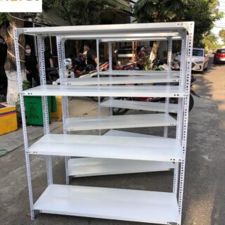 Kệ V-Lỗ 4 Sàn Dài 1.2m Rộng 40cm