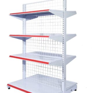 Kệ siêu thị đôi giữa nhà 4 tầng 900 x 1500
