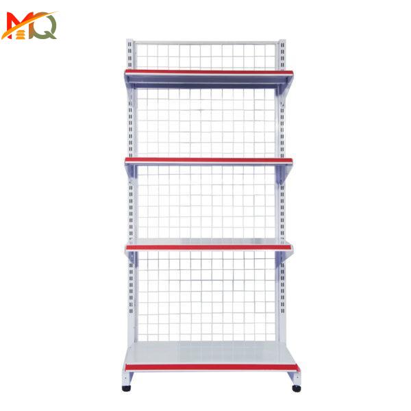 Kệ siêu thị đơn áp tường 4 tầng 700 x 1500