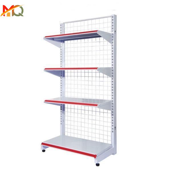 Kệ siêu thị đơn áp tường 4 tầng 900 x 1500