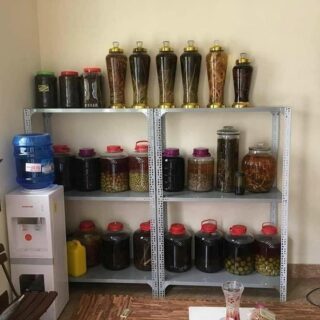 Kệ cao 1.5m - dài 1.6m - rộng 30cm x 3 sàn