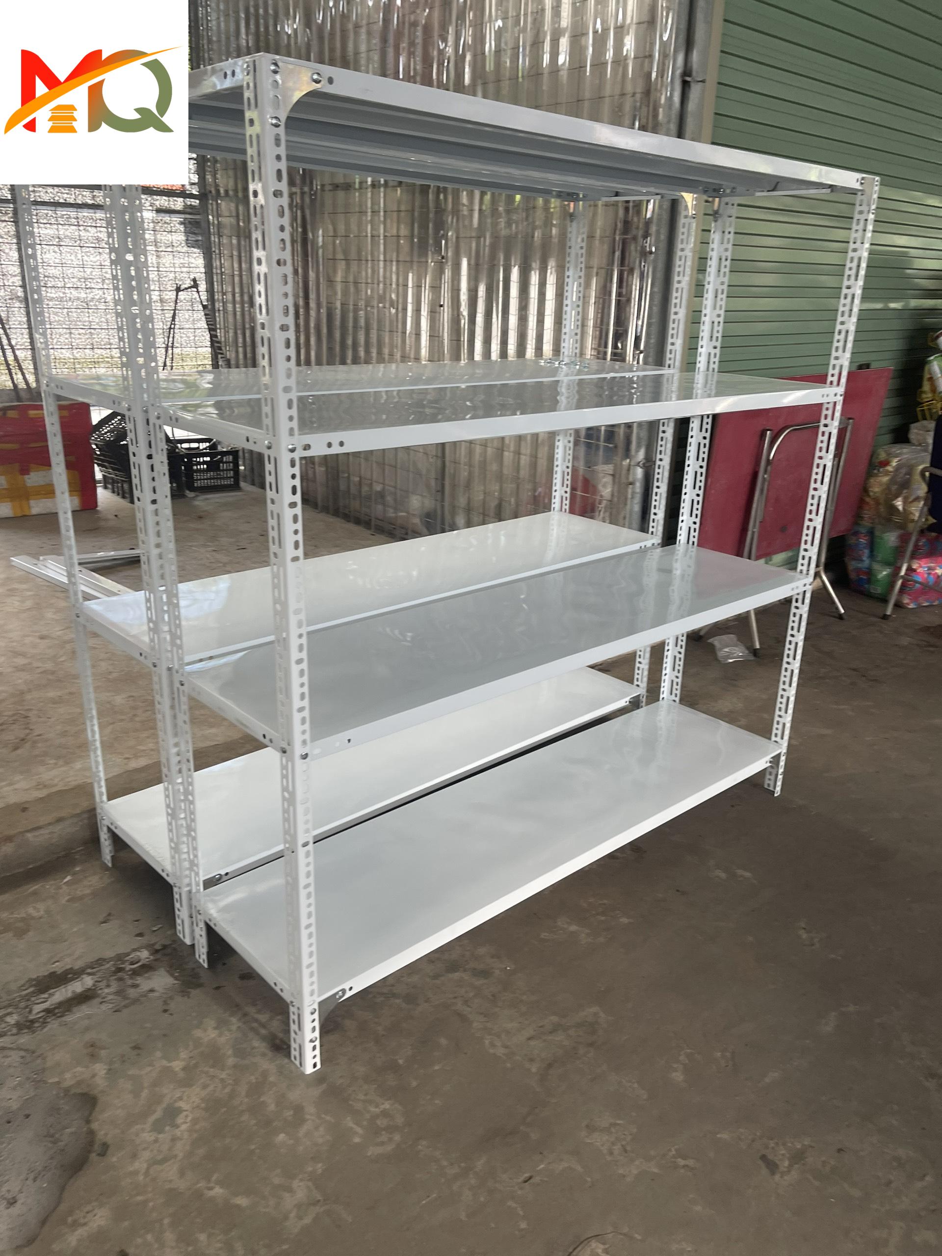 Kệ V-Lỗ 4 Sàn Dài 1.5m Rộng 40cm