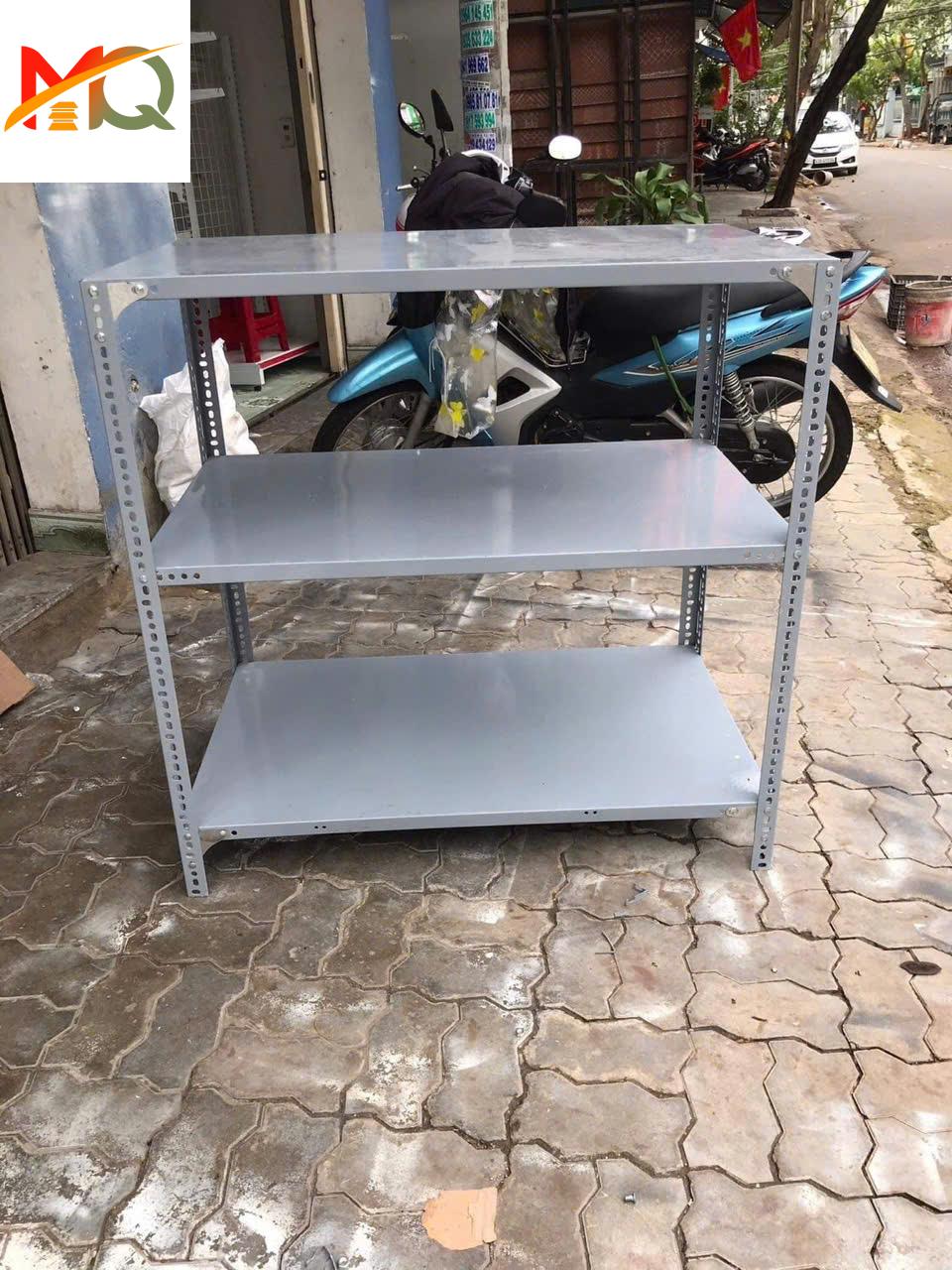 kệ sắt 3 tầng cao 1m dài 1m rộng 50cm